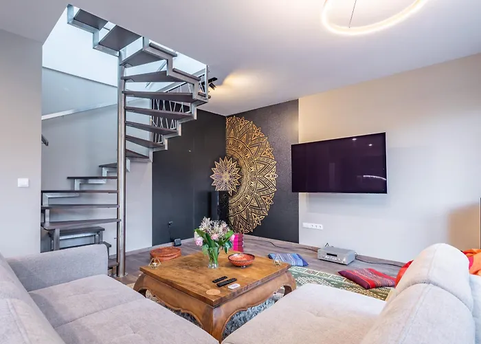 Luxury Penthouse W Garage - Budapest Centre